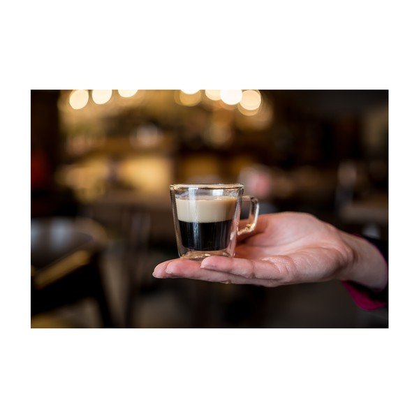 Staklene šalice u setu 2 kom za espresso/s dvostrukom stijenkom 80 ml Diva – Vialli Design-image-3