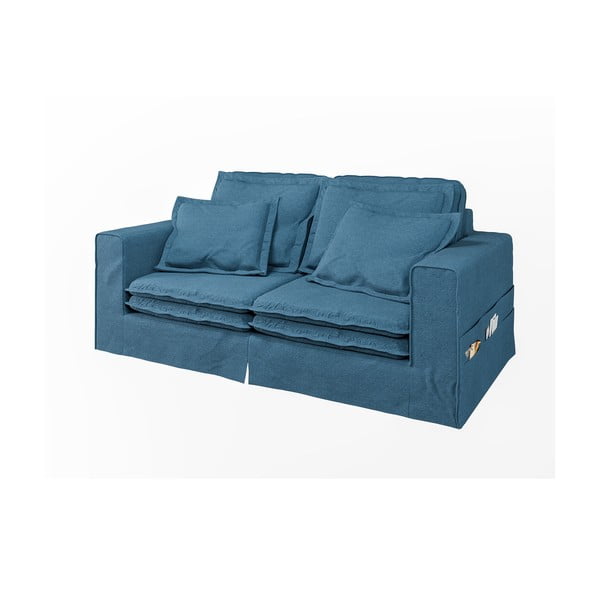 Plava sofa 196 cm Nora – Ropez-image-2