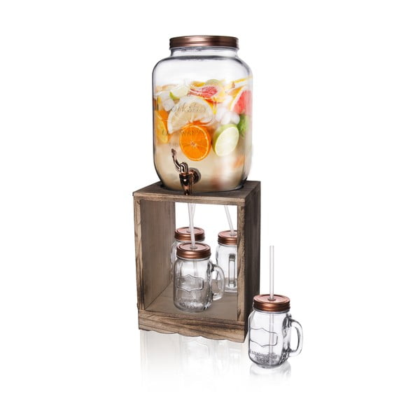 Vrč za limunadu s čašama 8,8 l – Orion-image-2