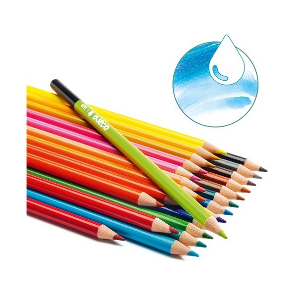 Set od 24 bojice akvarel Djeco-image-1