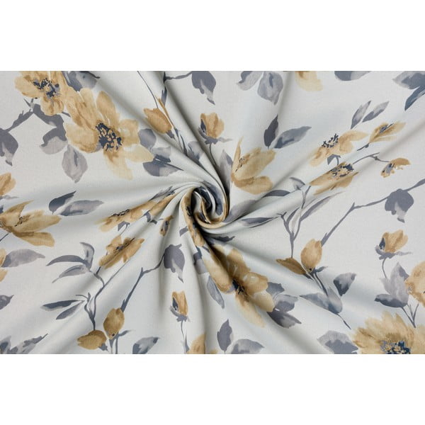 Žuta /krem zavjesa 210x245 cm Cefalu – Mendola Fabrics-image-1