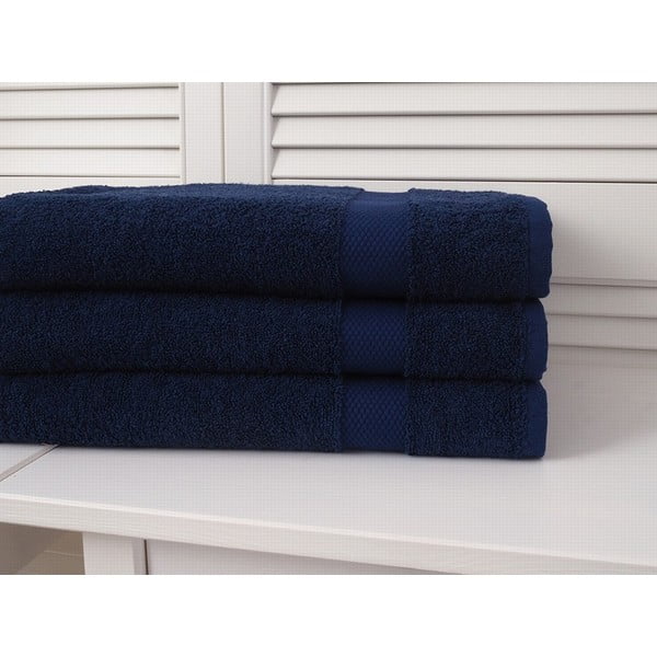 Tamno plavi ručnik od frotira 70x140 cm Adria – B.E.S.-image-1