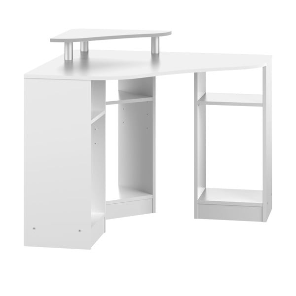 Bijeli radni stol 94x94 cm - TemaHome -image-2