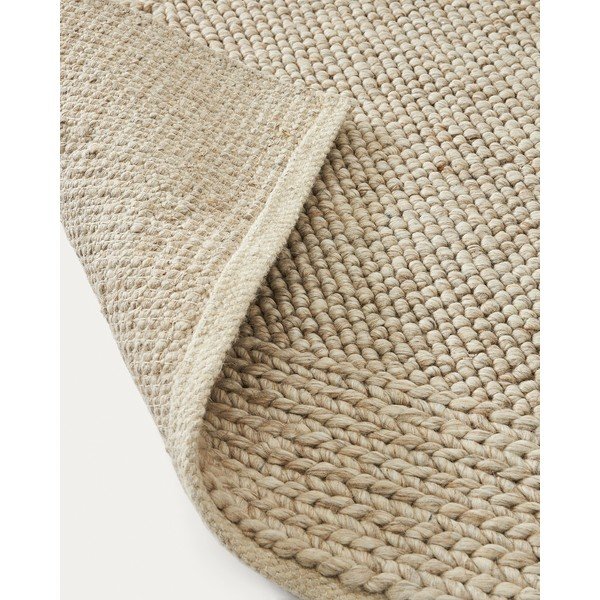 Krem vunen tepih 160x230 cm Minji – Kave Home-image-3