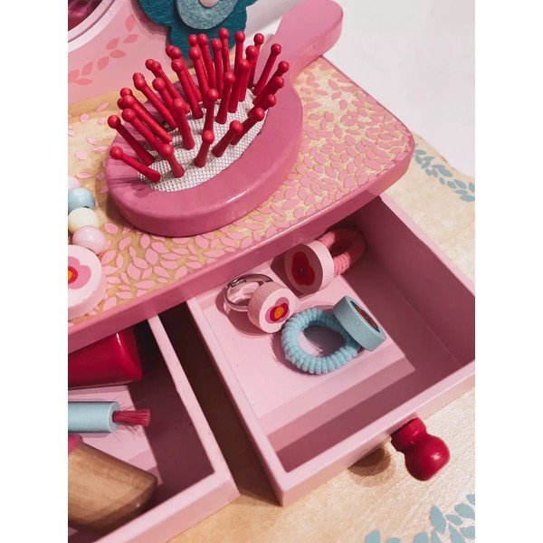 Dječji drveni toaletni stol Djo Flora-image-2