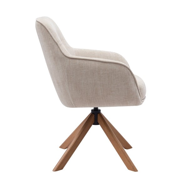 Krem podstavljene blagovaonske stolice u setu 2 kom Avola – Unique Furniture-image-1