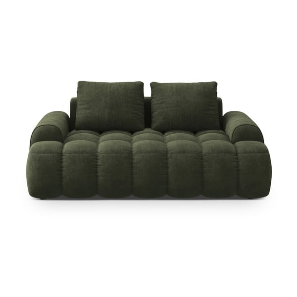 Zelena baršunasti sofa 175 cm Linz – Cosmopolitan Design