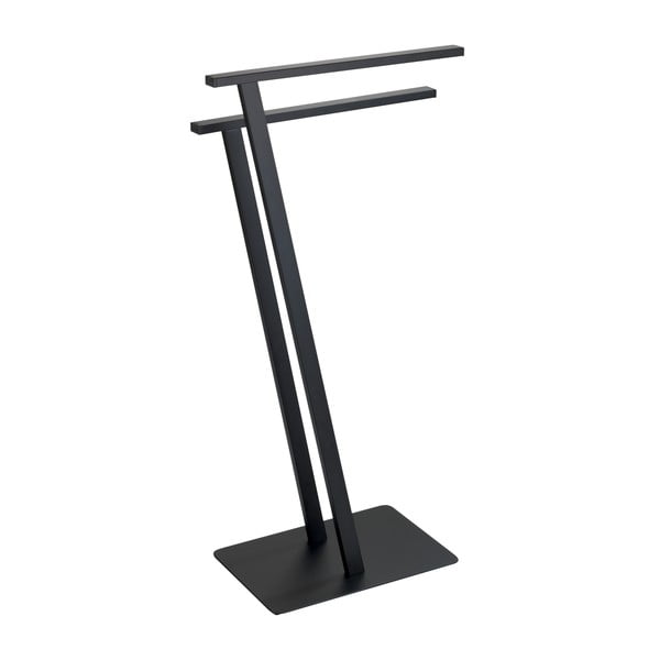 Mat crni željezan držač za ručnike Lirio – Wenko-image-2