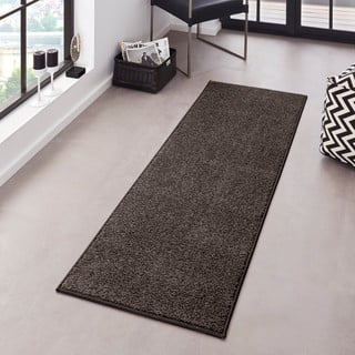Antracit sivi gazište Hanse Home Pure, 80 x 400 cm