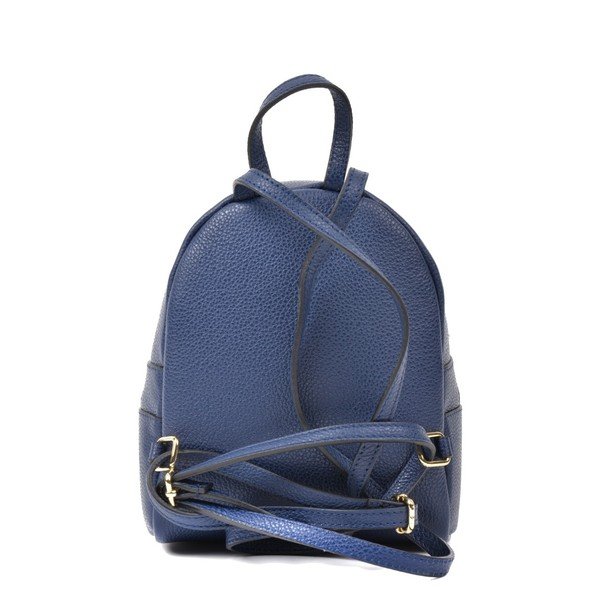 Plavi kožni ruksak Renata Corsi Suelo-image-3