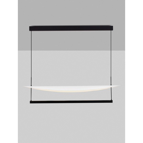 Bijela/mat crna LED viseća svjetiljka aluminijska s mogućnosti zatamnjivanja Diona – Nova Luce-image-3