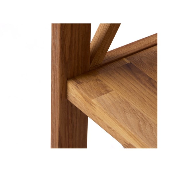 Regal od punog hrasta u prirodnoj boji 70x161 cm X-Shelf – Unique Furniture-image-3