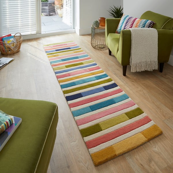 Vunena staza 230x60 cm Piano - Flair Rugs-image-1