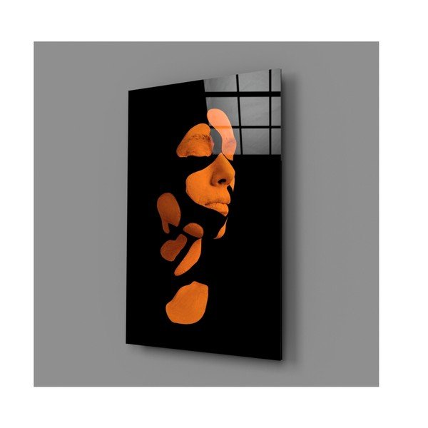 Staklena slika Insigne Fragmented Orange-image-4