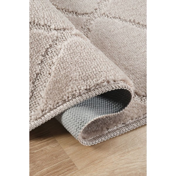 Svjetlo smeđe kupaonske prostirke u setu 2 kom 50x80 cm Cizgili – Foutastic-image-2