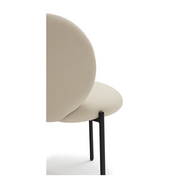 Bijela fotelja od imitacije kože Mogi - Teulat-image-4