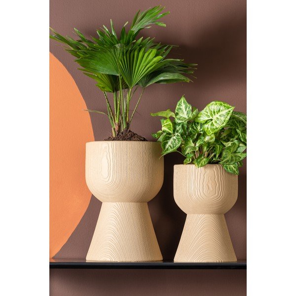 Bež saksija PT LIVING Tam Tam, ø 21 cm-image-1