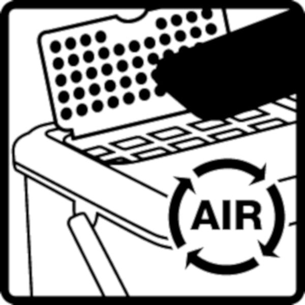 Rezervni ugljeni filter za spremnik za kompostirajući otpad 3 kom - Rotho-image-3