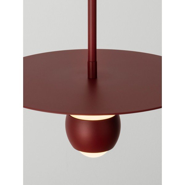 Crvena LED viseća svjetiljka aluminijska ø 30 cm Edem – Nova Luce-image-2
