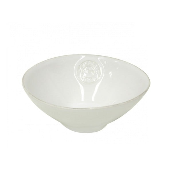 Bijela zemljana zdjela Costa Nova Nova, ⌀ 15 cm