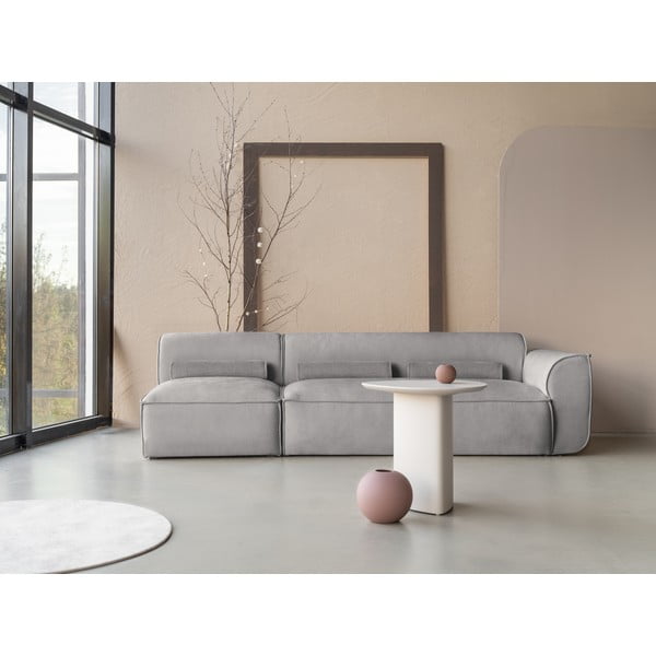 Svijetlo siva ležaljka (s desnim kutom) Flex Felix – Miuform-image-1