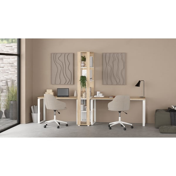 Radni stol s pločom stola u dekoru hrasta 60x150 cm Sign – Tvilum-image-4