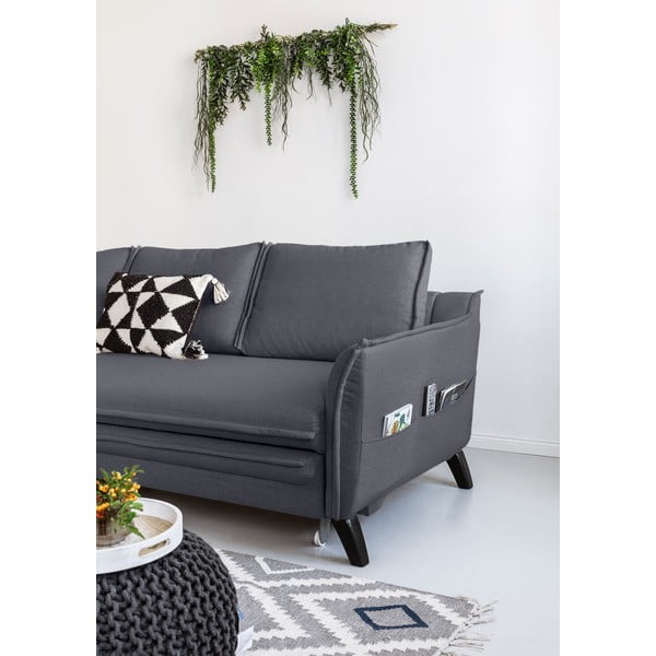 Antracit kutna garnitura Miuform Charming Charlie, lijevi kut-image-4