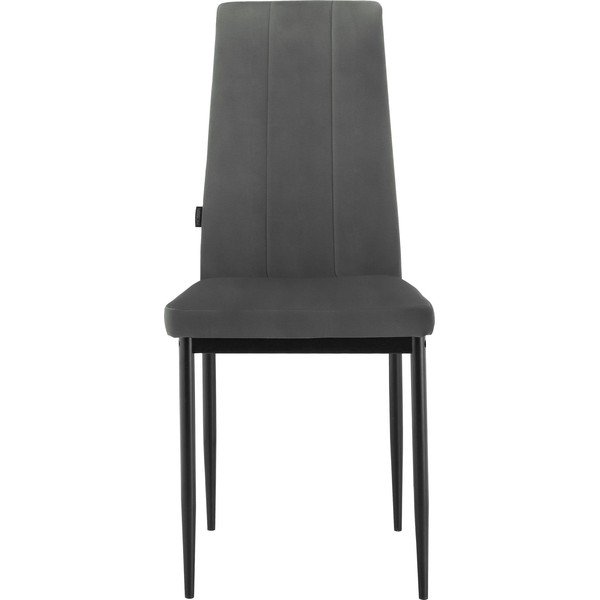 Crna blagovaonska stolica od umjetne kože Kelly – Støraa-image-1