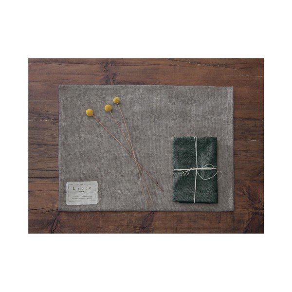 Set od 4 platnene salvete s lanom Really Nice Things Green Gradient, 43 x 43 cm-image-2