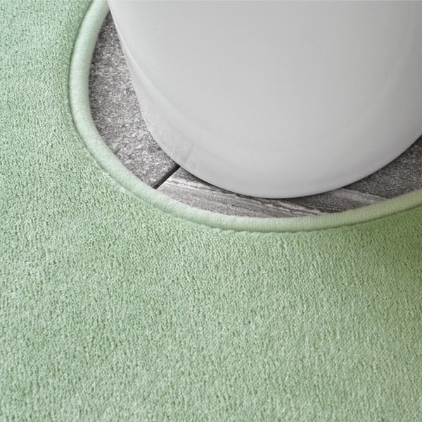 Svijetlo zelene kupaonske prostirke u setu 2 kom za WC 50x80 cm Anti-Bacterial – Catherine Lansfield-image-3