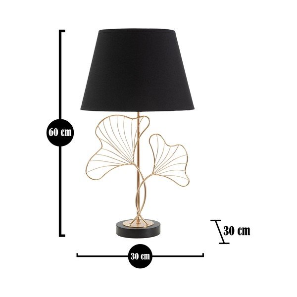 Crna stolna lampa Mauro Ferretti Gingko-image-2