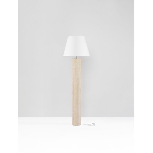 Bijela/krem stojeća svjetiljka od kamenine (visina 150 cm) Bacoo – Nova Luce-image-3
