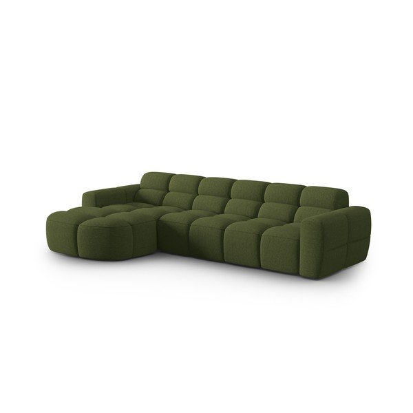 Zelena kutna garnitura Lisa – Micadoni Home-image-2