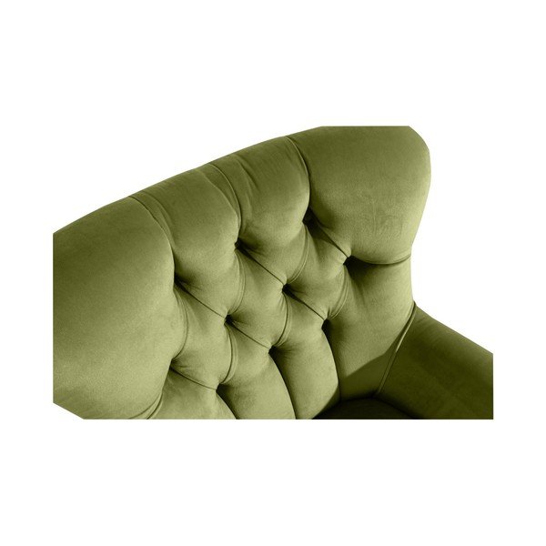 Zelena fotelja Max Winzer Brandon Suede-image-1