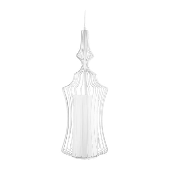 Bijela stropna svjetiljka Mauro Ferretti Da Soffito Bianco, 22 x 60 cm