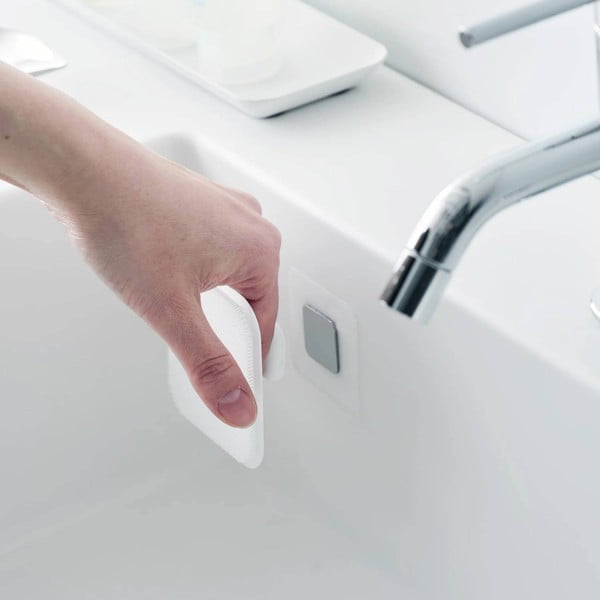 Metalni držač za spužvu s postavljanjem bez bušenja Film Hook – YAMAZAKI-image-1