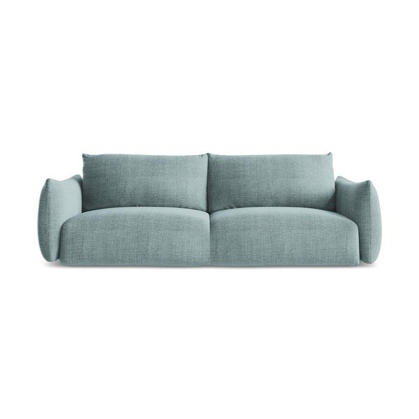 Plava sklopiva sofa 230 cm Leila – Makamii