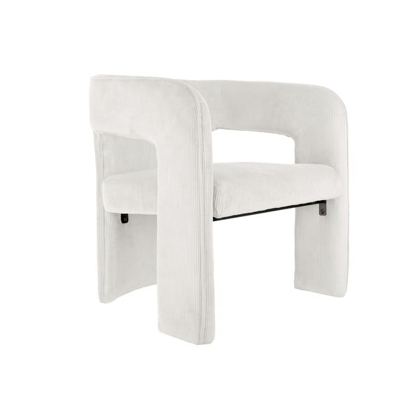 Bijela fotelja od samta Vigor – Leitmotiv