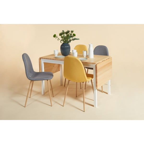 Set od Brisbane blagovaonskog stola i četiri Lissa blagovaonske stolice - Bonami Essentials-image-1