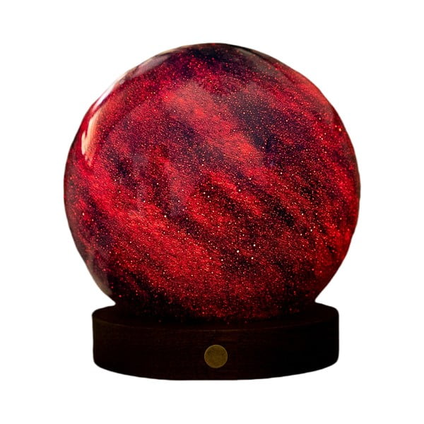 Svjetlosni ukras s USB u tamnoj prirodnoj boji ø 12 cm Galaxy Breeze – Gingko