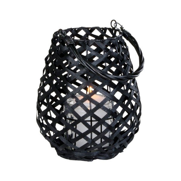 Crni stakleni fenjer House Nordic Hasvik-image-1