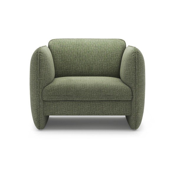 Zelena fotelja od šenila Georgia – Micadoni -image-2