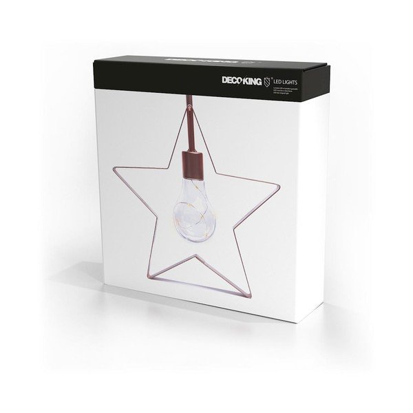 LED svijetleća dekoracija DecoKing Star, visina 23 cm-image-3