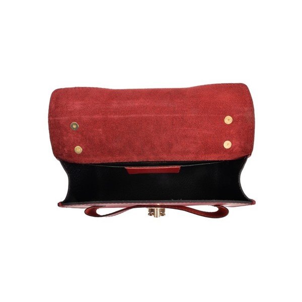 Crvena kožna torba Robert M Ferra Rosso-image-2