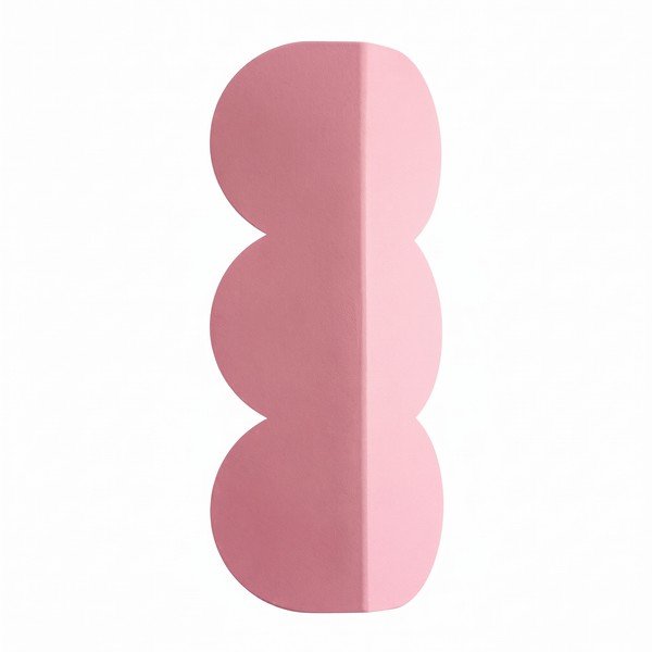 Ružičasta zidna lampa aluminijska BISCUIT – Thoro