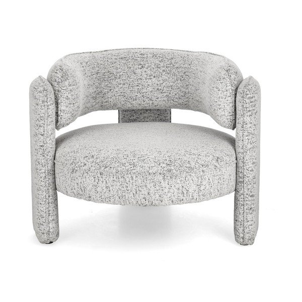 Svijetlo siva fotelja Aisha – Bizzotto-image-2