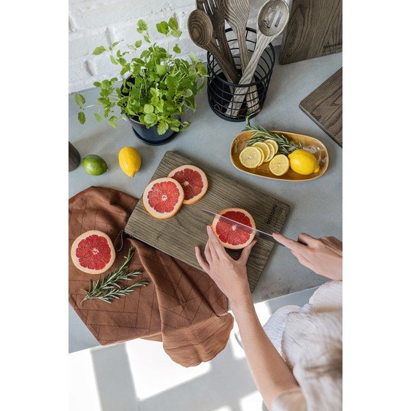 Drvena daska za rezanje za serviranje 26 x 18 cm Rustic – Bonami Selection-image-2