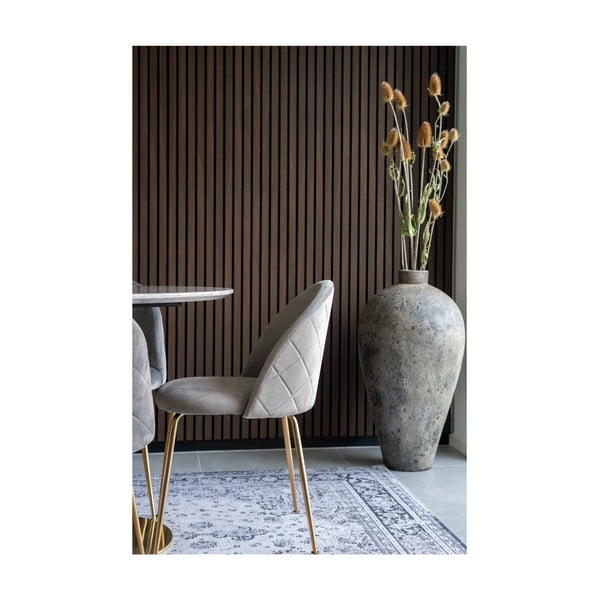 Svijetlo sive baršunaste blagovaonske stolice u setu 2 kom Geneve – House Nordic-image-4