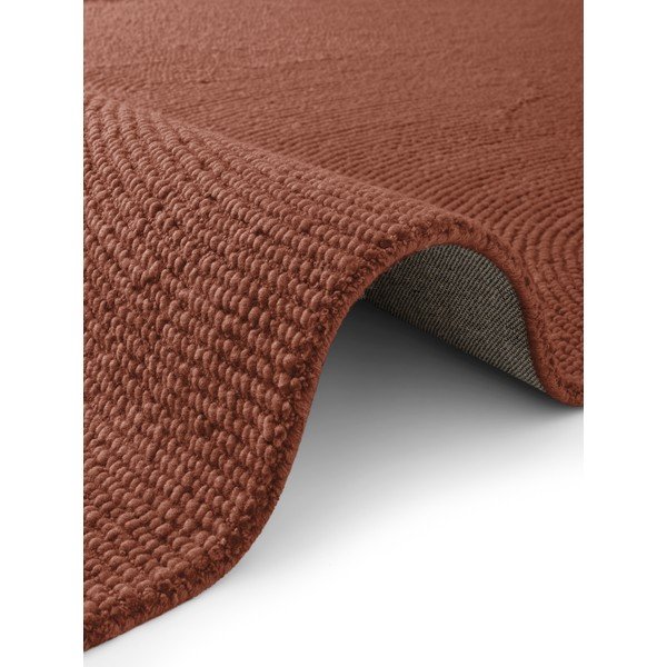 Ciglasti ručno rađen vunen tepih 160x230 cm Calmio – Hanse Home-image-2