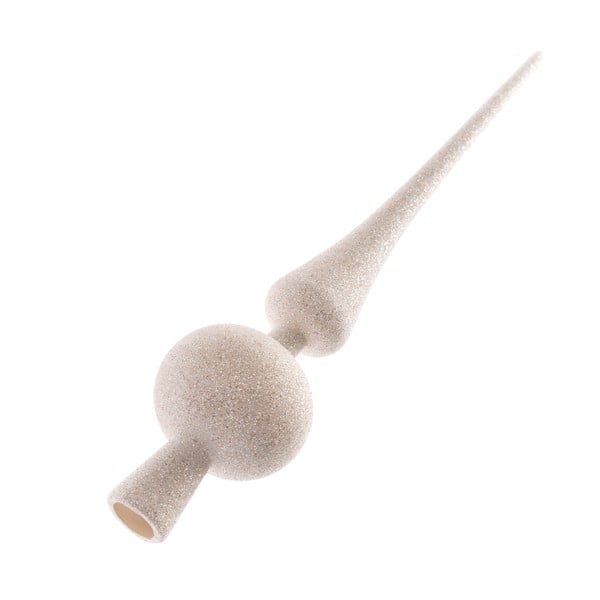 Vrh za božićno drvce 28 cm Champagne – Dakls